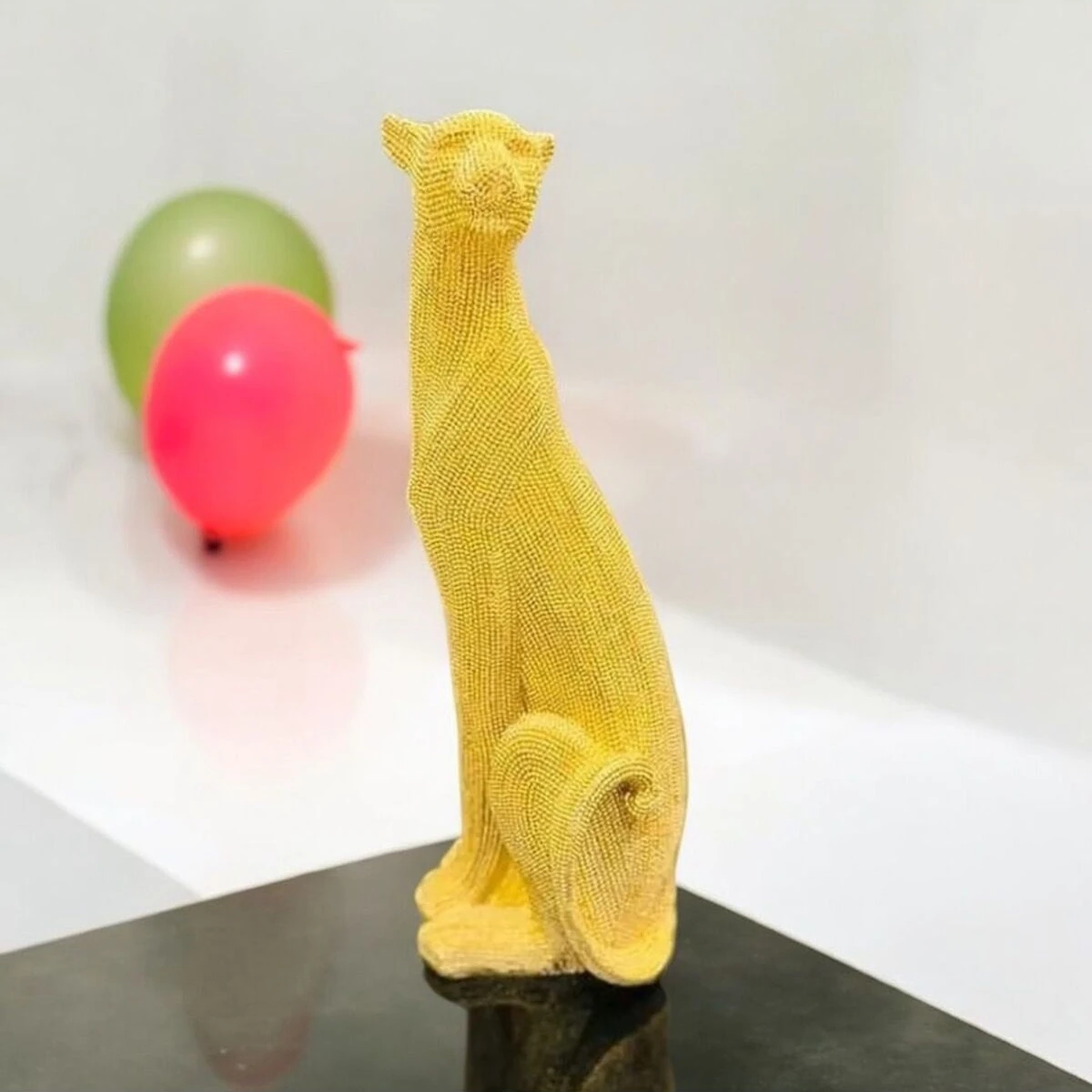 Mavi Dokulu Çita Dekoratif Obje