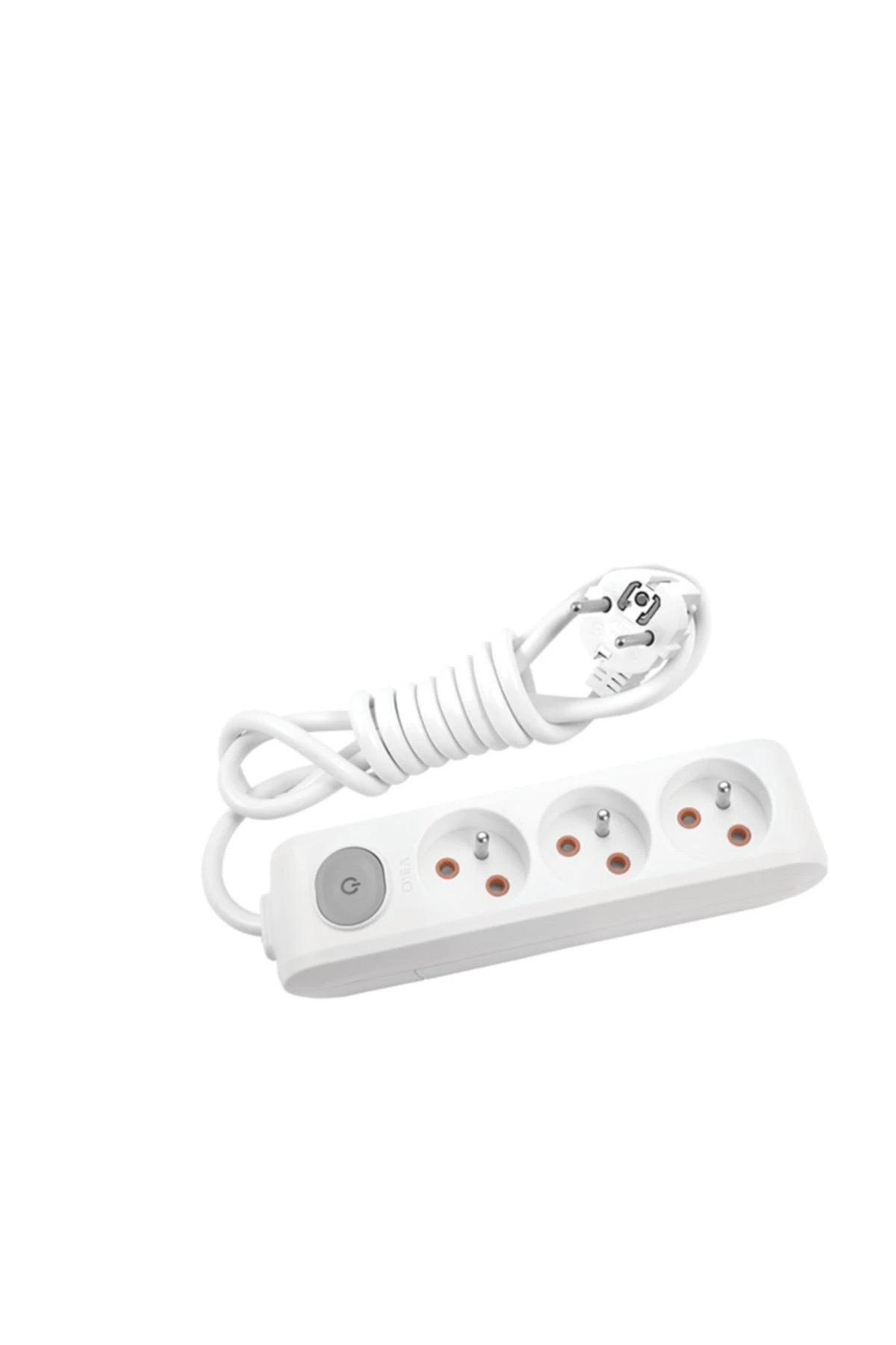 Viko 2 Metre Üçlü Priz Anahtarlı Topraklı Kablolu Ups Çocuk Korumalı