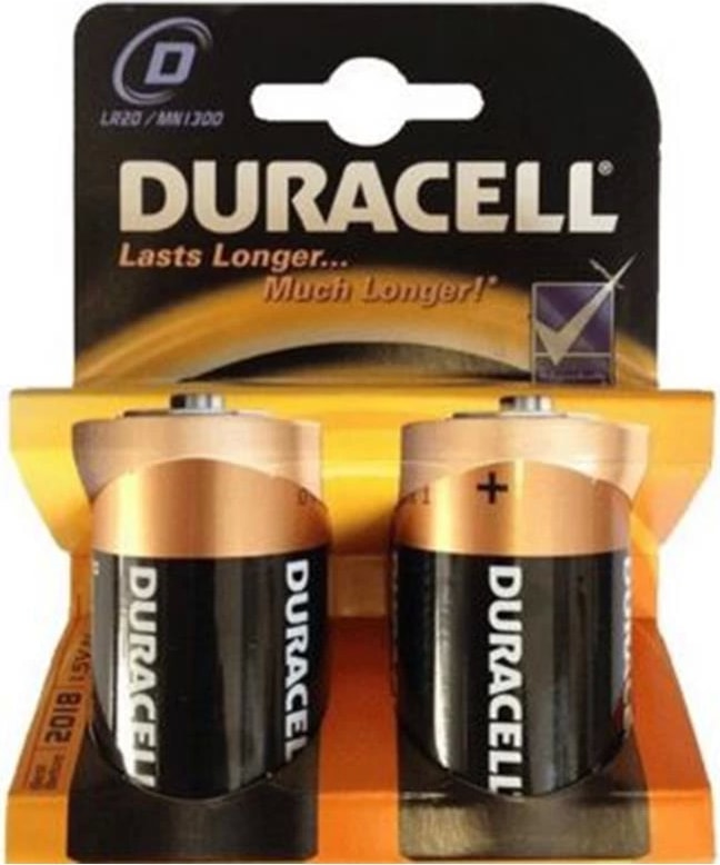 Duracell Alkalin D Büyük Boy Pil 2 Li Ambalaj