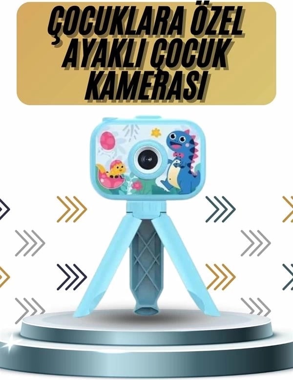 Ayaklı Çocuk Kamerası Tripodlu Mini 1080P Hd Çocuk Kamera