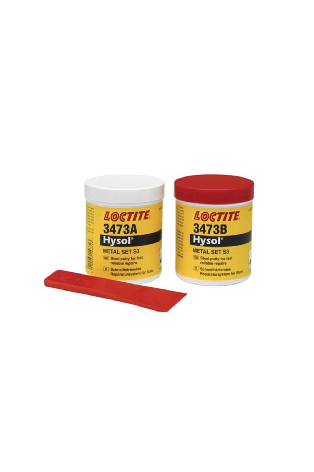Loctite Ea 3473 - 500gr - Epoksi Metal Set | Hızlı Kürleşme Çelik Macun