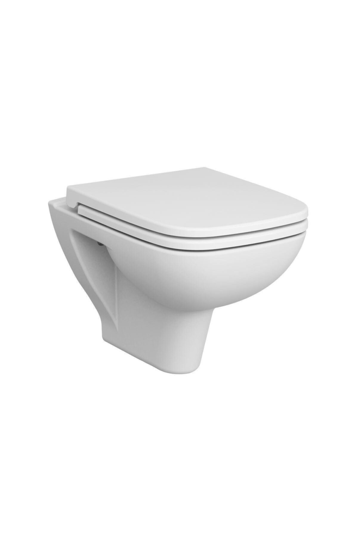 Smoothflush Asma Klozet Seti 52 Cm Universal Taharet Borulu Kapak Dahil Beyaz