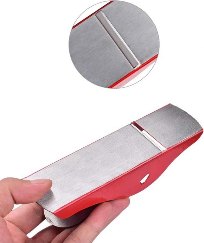Mini Ahşap Ayrılabilir El Planya - Kırmızı (Yurt Dışından)