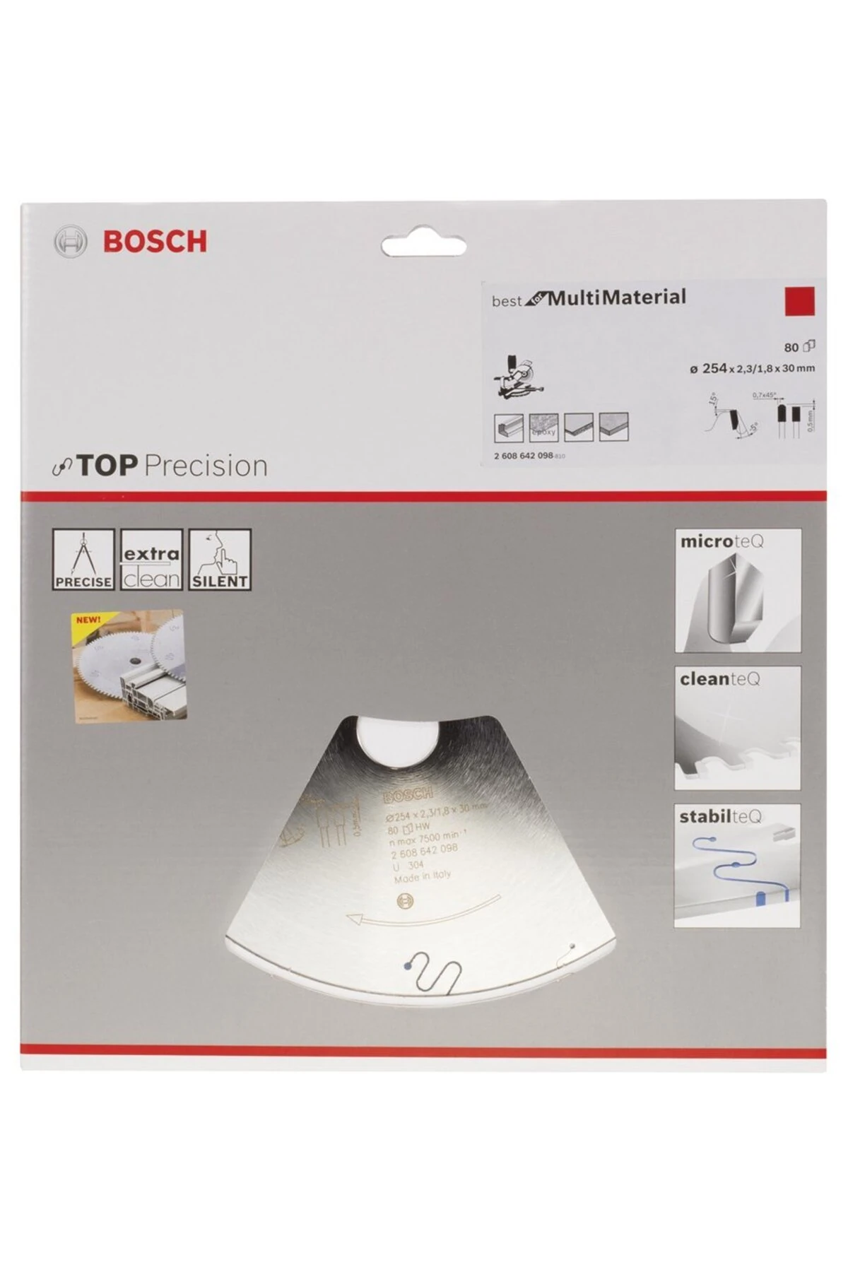 - Best Serisi Hassas Kesim Çoklu Malzeme için Daire Testere Bıçağı 254*30 mm 80 Diş