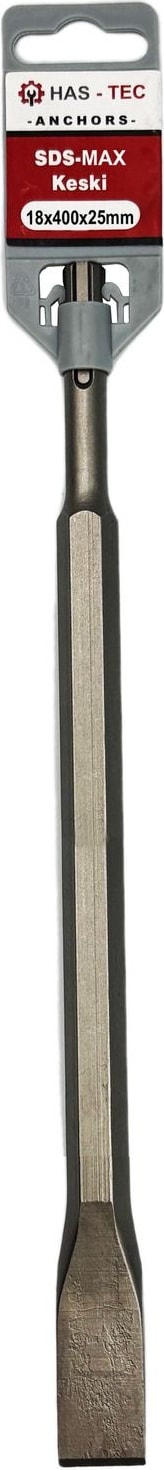 Sds-Max Düz Keski Ucu 18X400X25 mm | Beton ve Duvar Için Kırma ve Kanal Açma Ucu