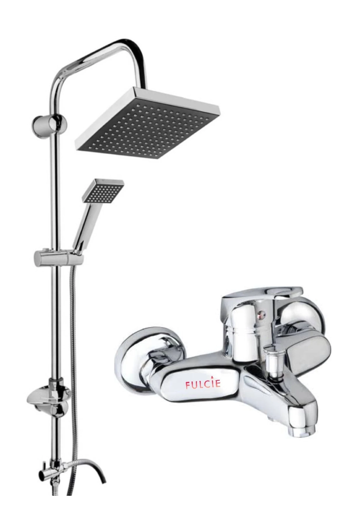 Yağmurlama Tepe Robot Duş Seti Ve Banyo Musluğı Çeşmesi Bataryası Garantili