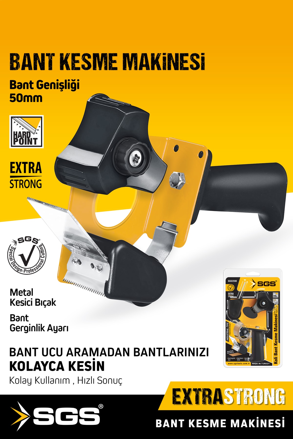 SGS 2590 Koli Bant Kesme Makinesi