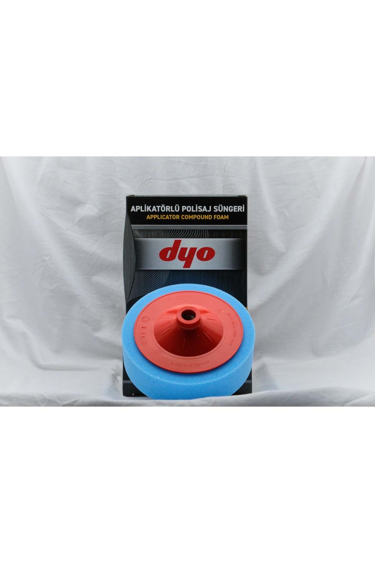 Aplikatörlü Polisaj Süngeri Mavi