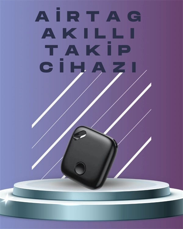 Bluetooth Destekli Akıllı Takip Cihazı | Mobil Uygulama Kontrollü | Kaybolan Eşyalar Için Konum Bulma Teknolojisi