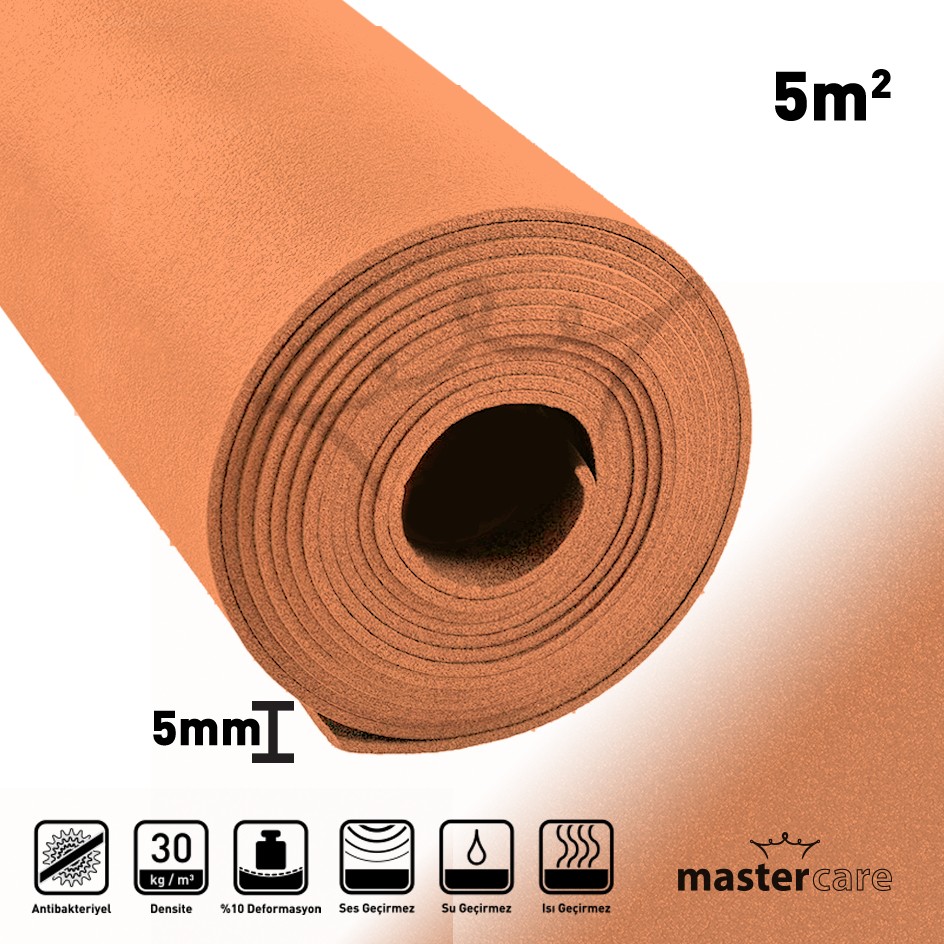 Xpe Ses Yalıtım Rulosu Izolasyon Malzemesi 5mm Kalınlığında 5 m2