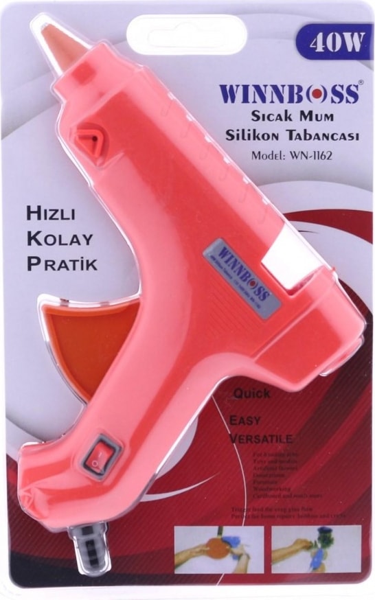 Wn-1162T 40 Watt Sıcak Mum Silikon Tabancası On/Off Switch