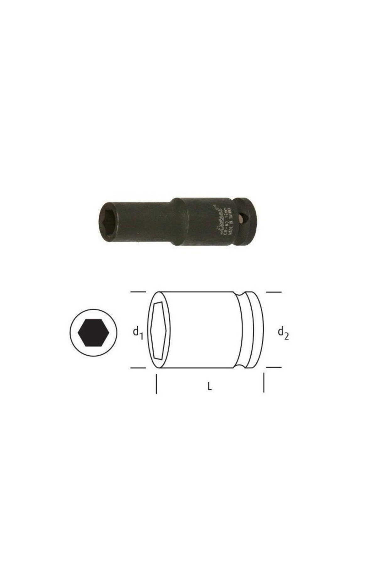 Uzun Derin Lokma 1/2 27 Mm