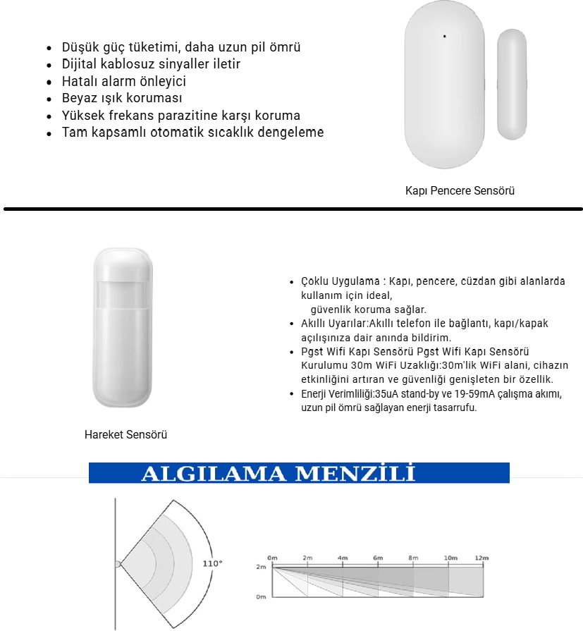 Pgst 4g Sim Kart Destekli Akıllı Ev Güvenlik Alarm Sistemi +  Iç ve Dış Mekân Ptz Hd Kamera
