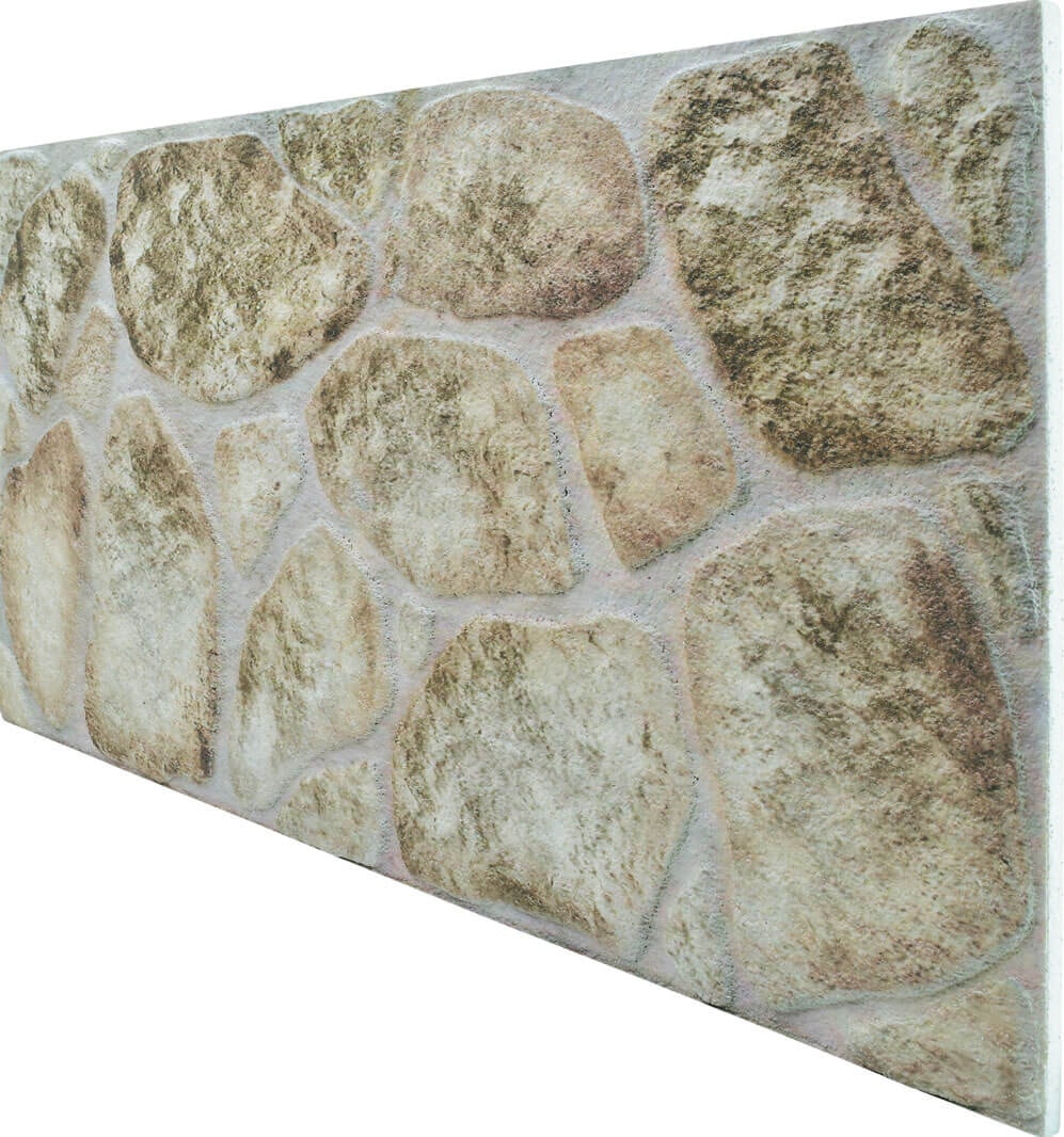 5 Adet (2,5m2) x Kayrak Taş Görünümlü 3 Boyutlu Renkli Strafor Köpük Duvar Kaplama Paneli (KY-807)