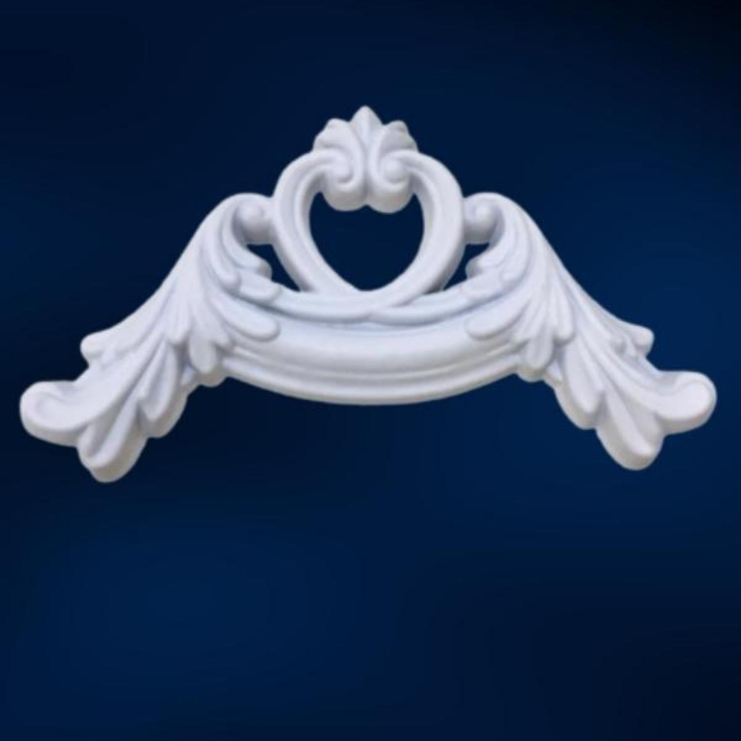 Boyanabilir Duvar Çıtası Köşe Motif 4 Adet 2,5 cm GBM - B116 - 4