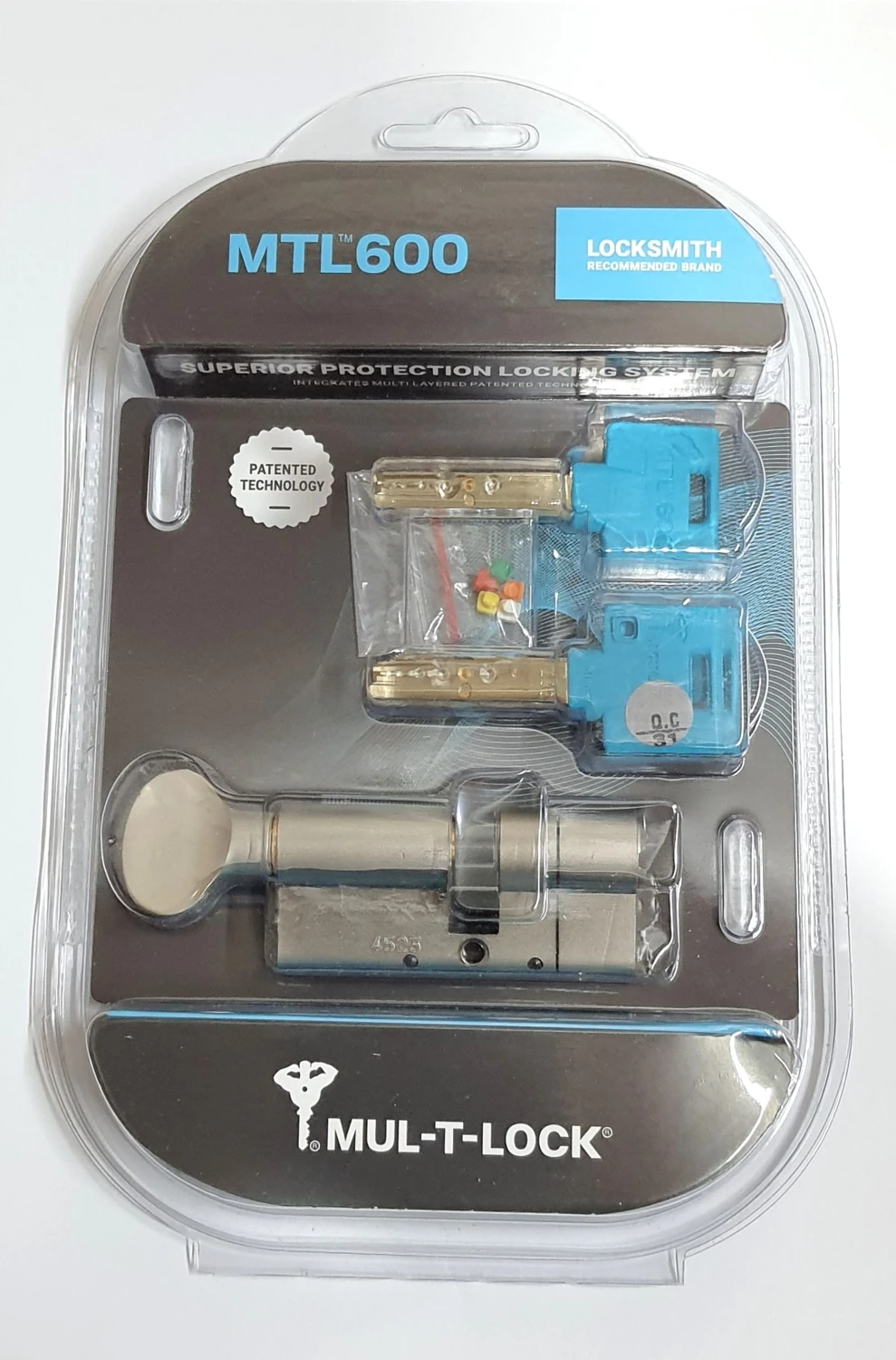 MTL600 Interactive Yüksek Güvenli Tuzaklı Çelik Takviyeli Mandallı Barel 69 mm