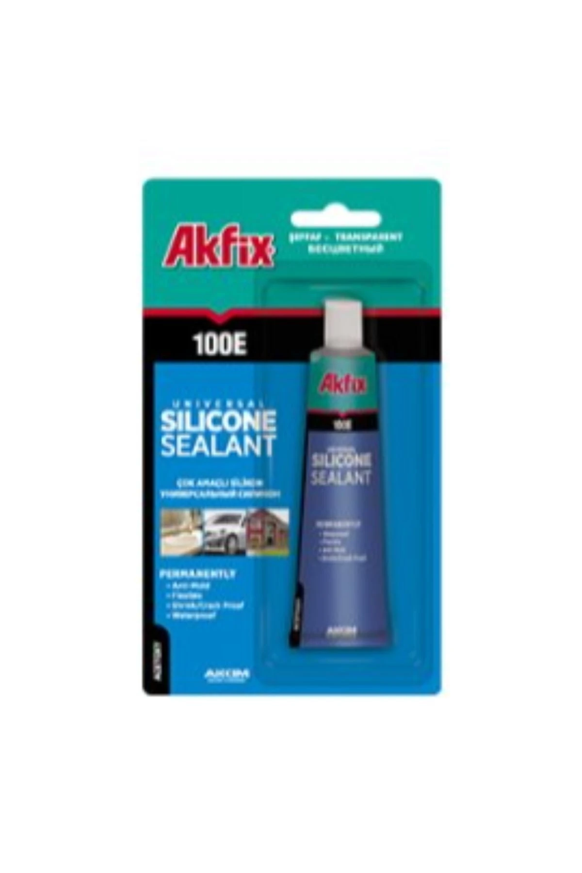 Beyaz Akfıx Tüp Sılıkon 50ml