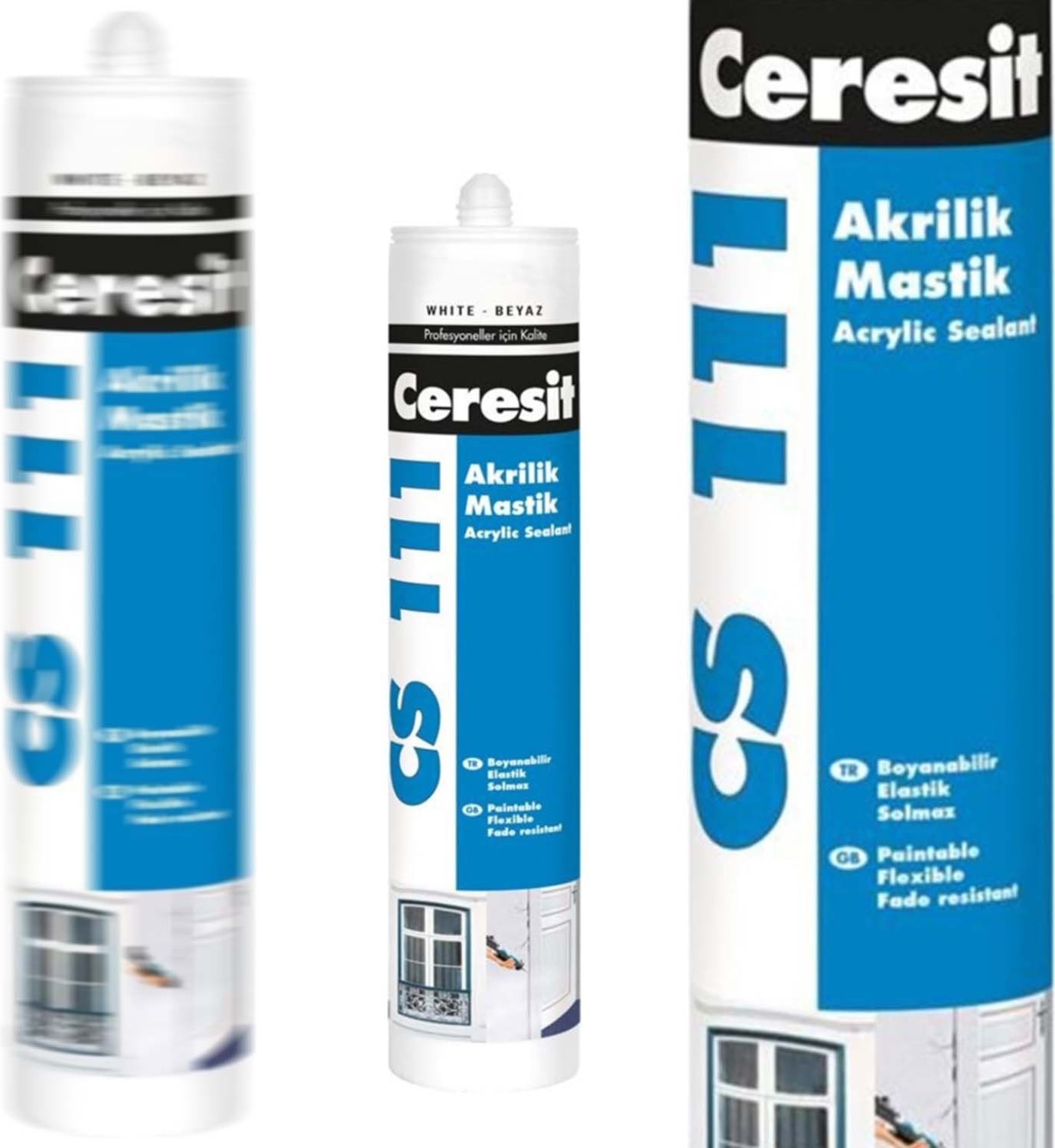 Cs 111 Akrilik Beyaz Mastik 280ml CS-111