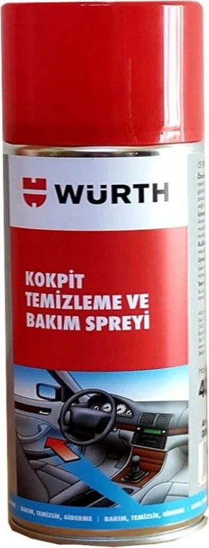 Kokpit Temizleme ve Bakım Spreyi 400 ml İpeksi Mat Parlaklık ve Yağ Katkıları