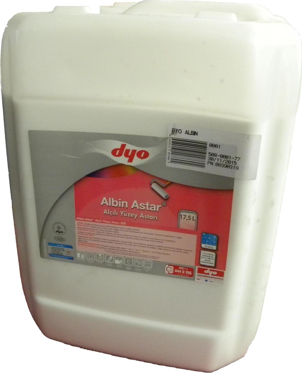 Albin Alçılı Yüzey Astarı 17,5 Litre