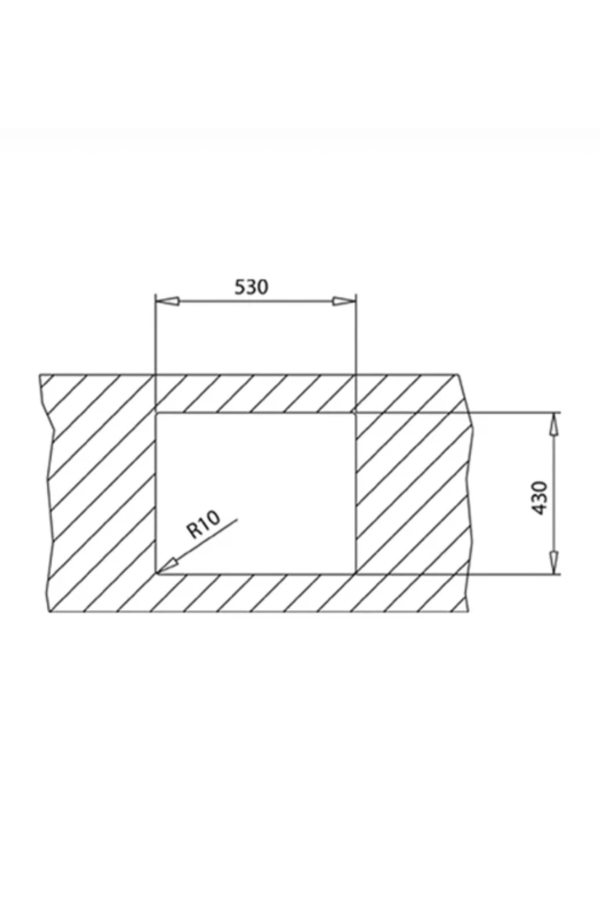 115000012 Flexlinea Rs15 50.40 Auto Tezgahüstü-tezgahasıfır-tezgahaltı Paslanmaz Çelik Evye