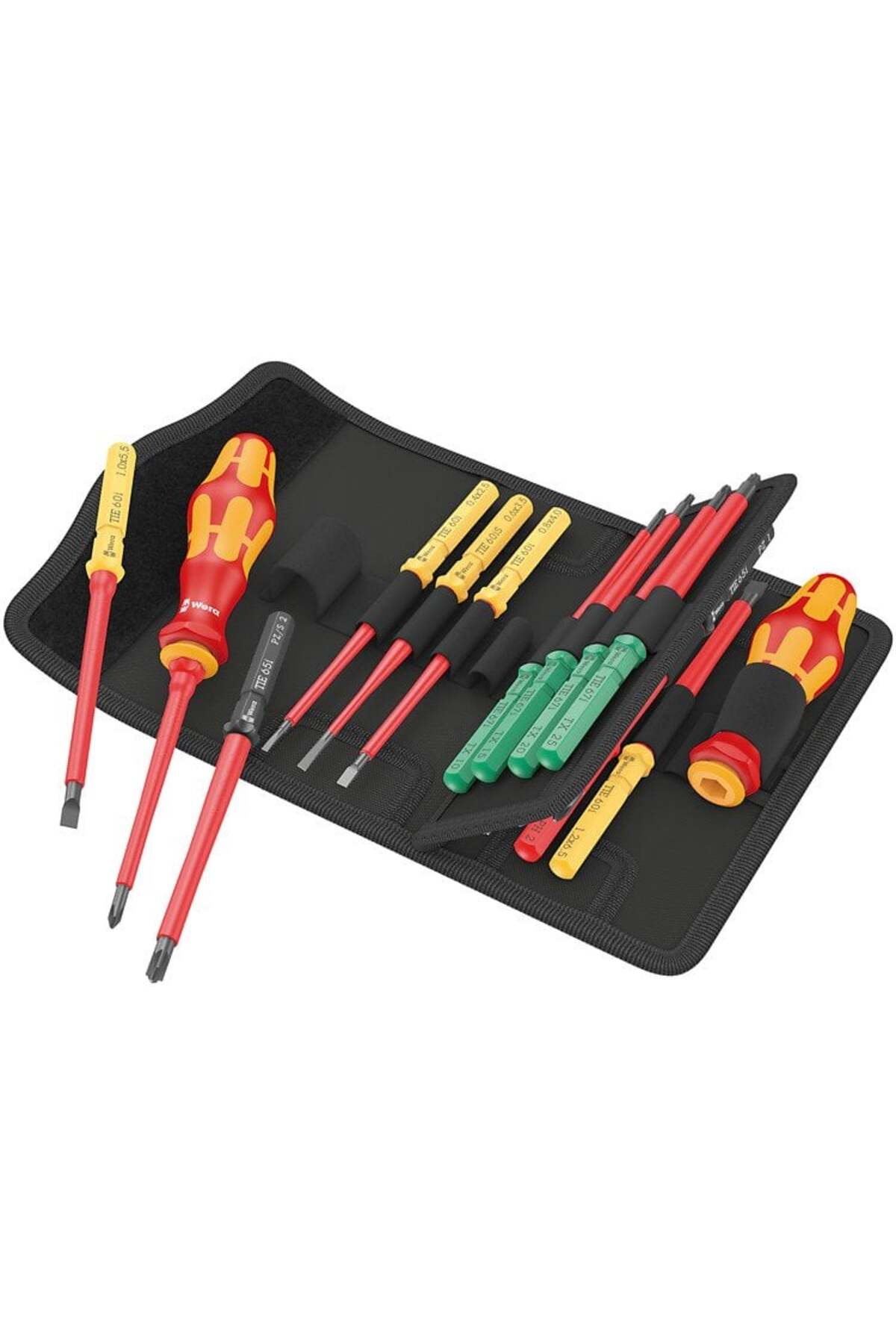 WERA KraftForm Kompact VDE 17 Parça 1000 Volt İzoleli Tornavida Takımı (05006611001)