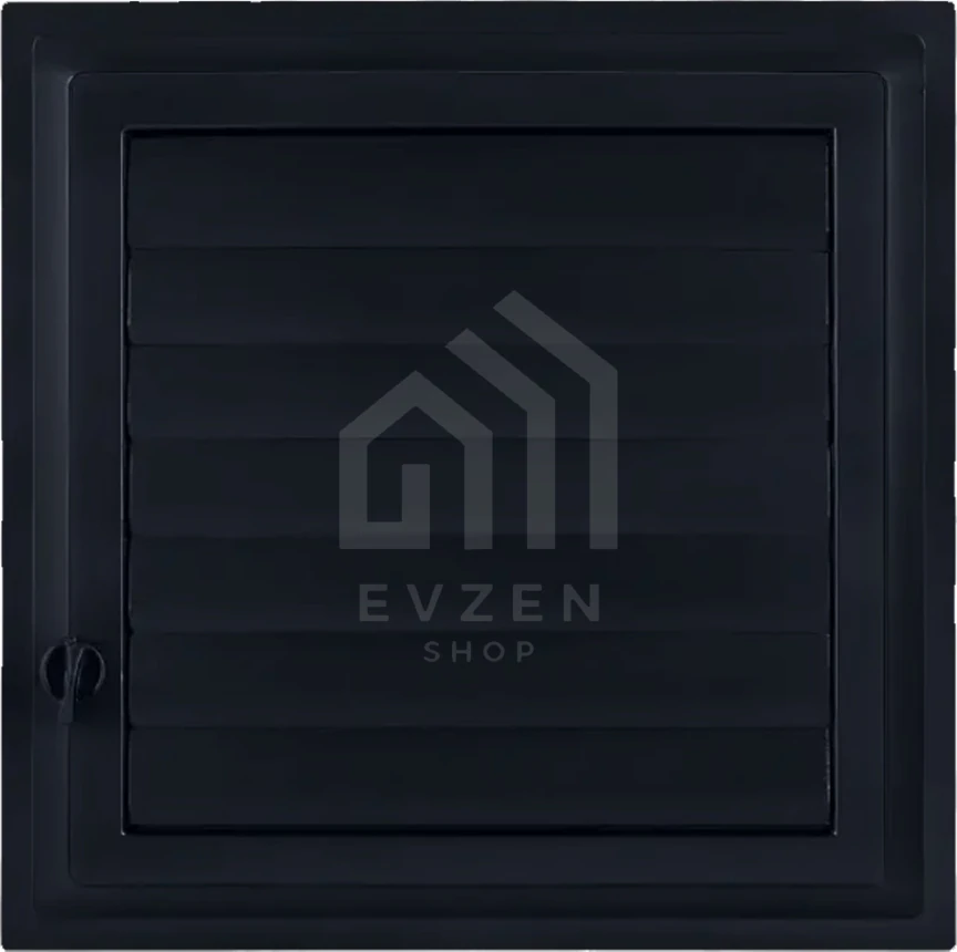 Antrasit Plastik Banyo Wc Ayarlı Menfez Havalandırma