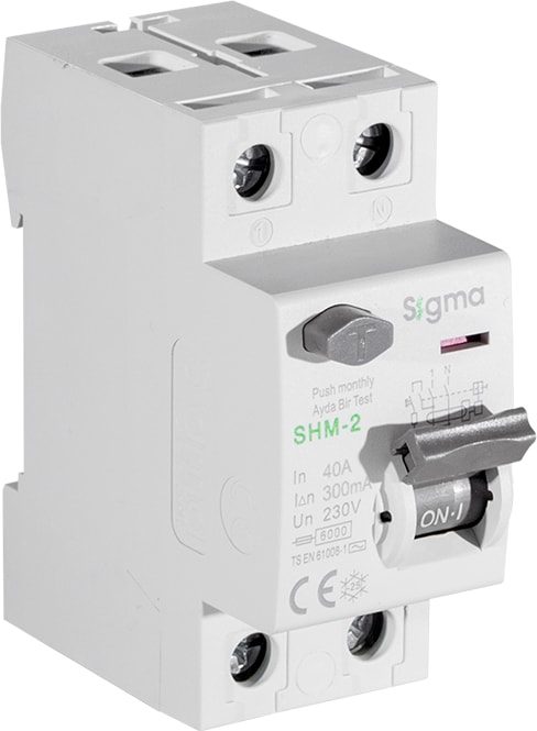 Elektrik SCRC03 Otomatik Yeniden Kurma Ünitesi + 2X40 300MA Kaçak Akım Rölesi