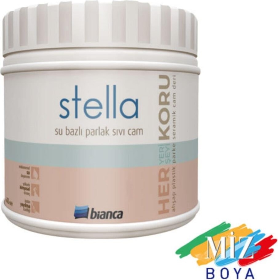 Stella Sıvı Cam Parlak 250 ml