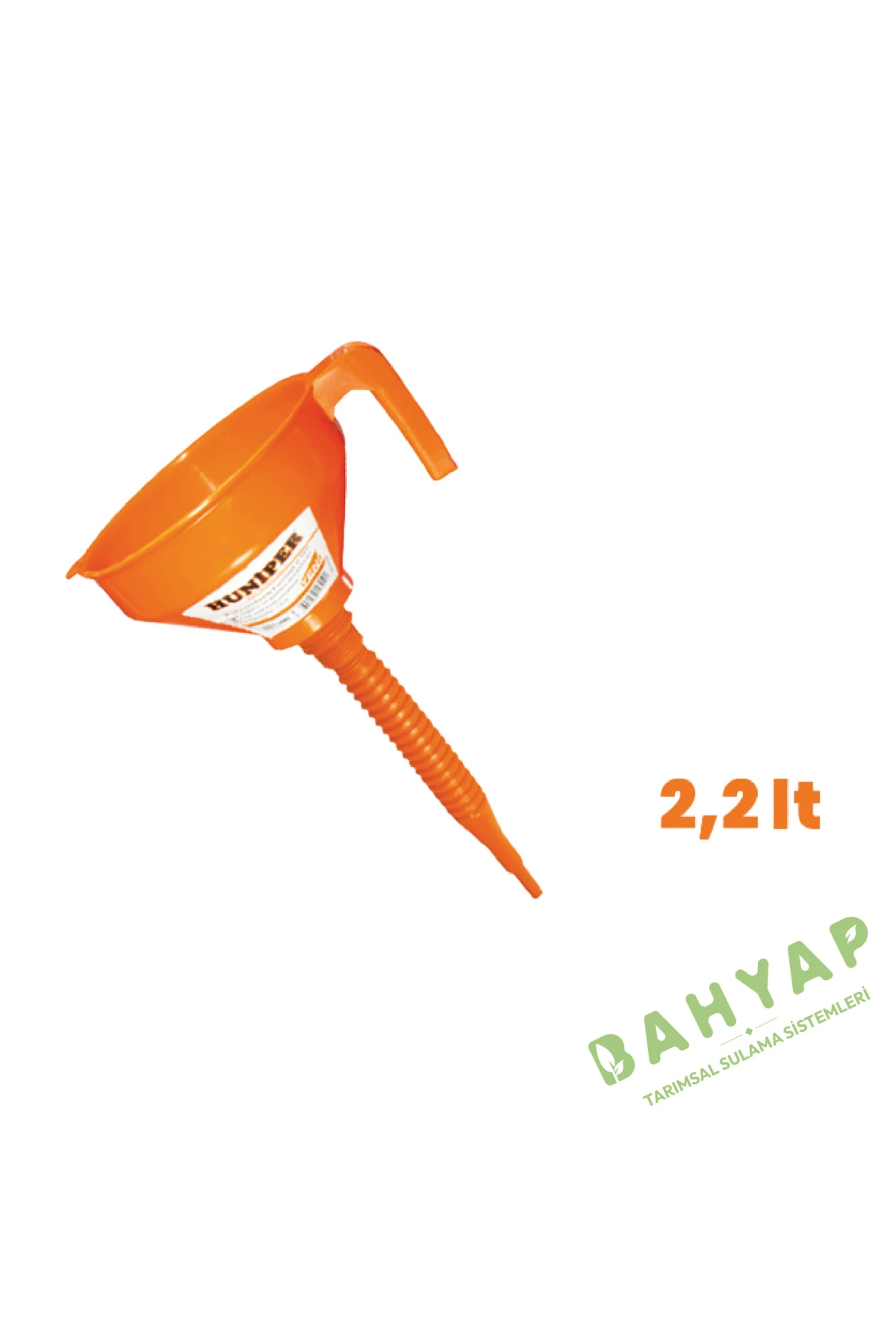 Spiralli Büyük Huni (Çelik Süzgeç - 2,2 Lt)