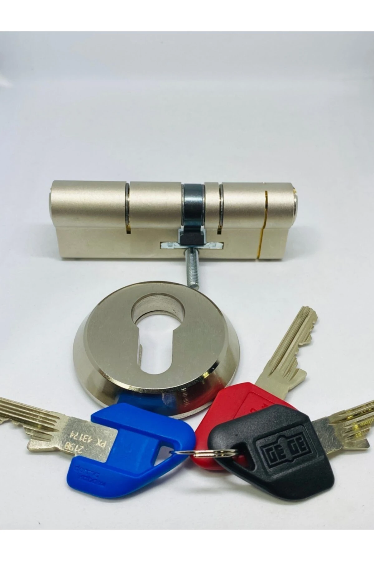 Kaba Gege Pextra Plus Çelik Rozet Seti