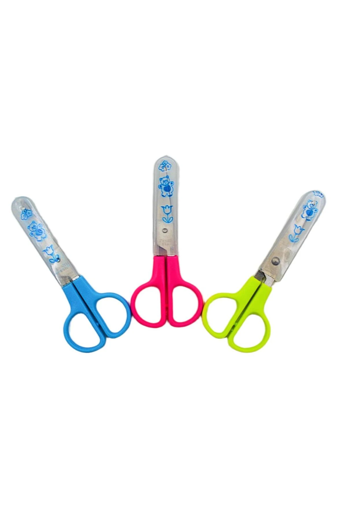 Korumalı Okul Makası Renkli (6021)