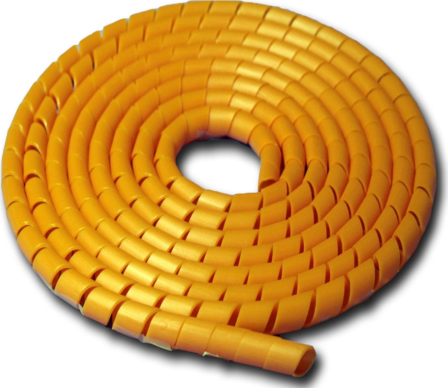 Kablo Düzenleyici Toplayıcı Spiral No: 6 - 20 Mm Rulo Turuncu 50 Mt