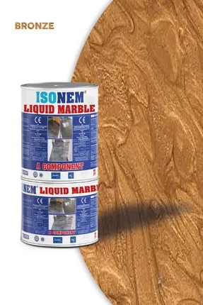 İsonem Liquid Marble Sıvı Mermer 5 kg M12 Bronz