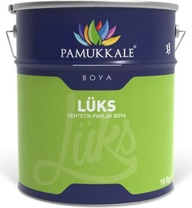 Lüks Parlak Sentetik Yağlı Boya 15 Lt Parlak Siyah Ral 9005