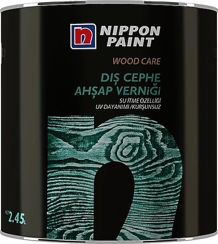 Nippon Dış Cephe Ahşap Verniği 2,45 LT