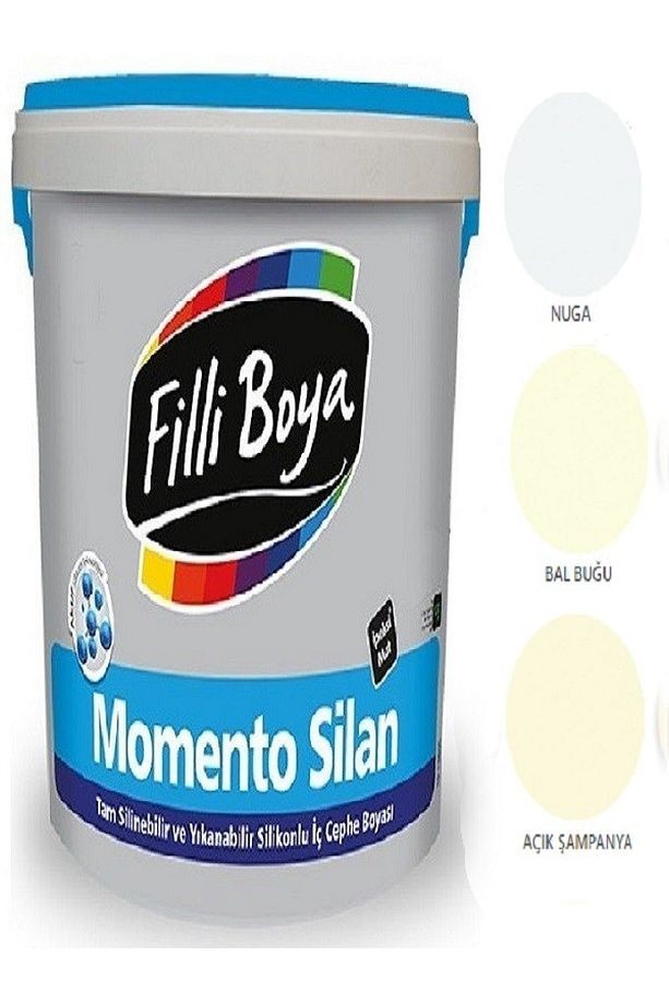 Momento Silan Tam Silinebilir Yıkanabilir Silikonlu Ipek Mat Boya 2,5lt (nuga)