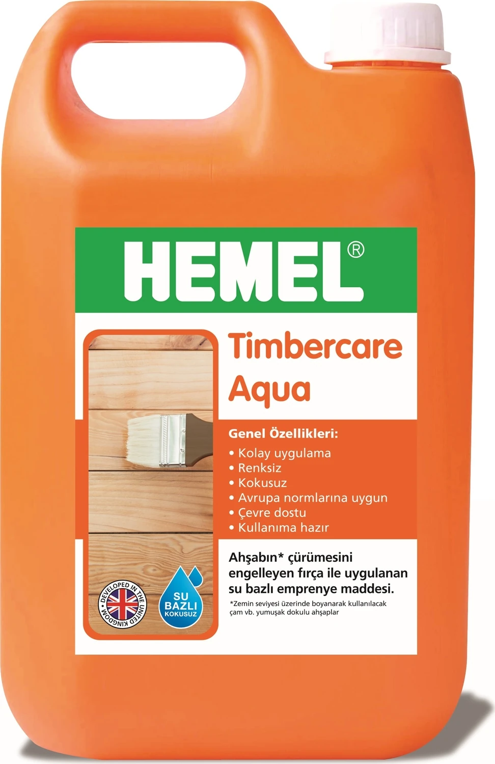 Timbercare Aqua Emprenye 1Litre Şeffaf