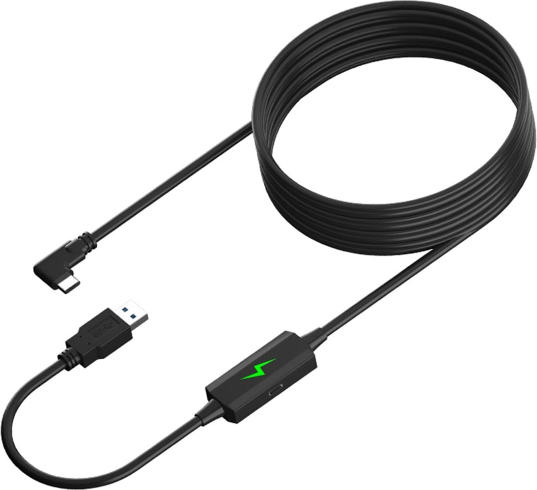 5gbps Güçsüz Seri Kablo 5m Şarj Kablosu Usb3.2 Gen2'den Quest 2 Için Type-C'ye Kablo Pıco 4 Için Vr Başlığı (Yurt Dışından)