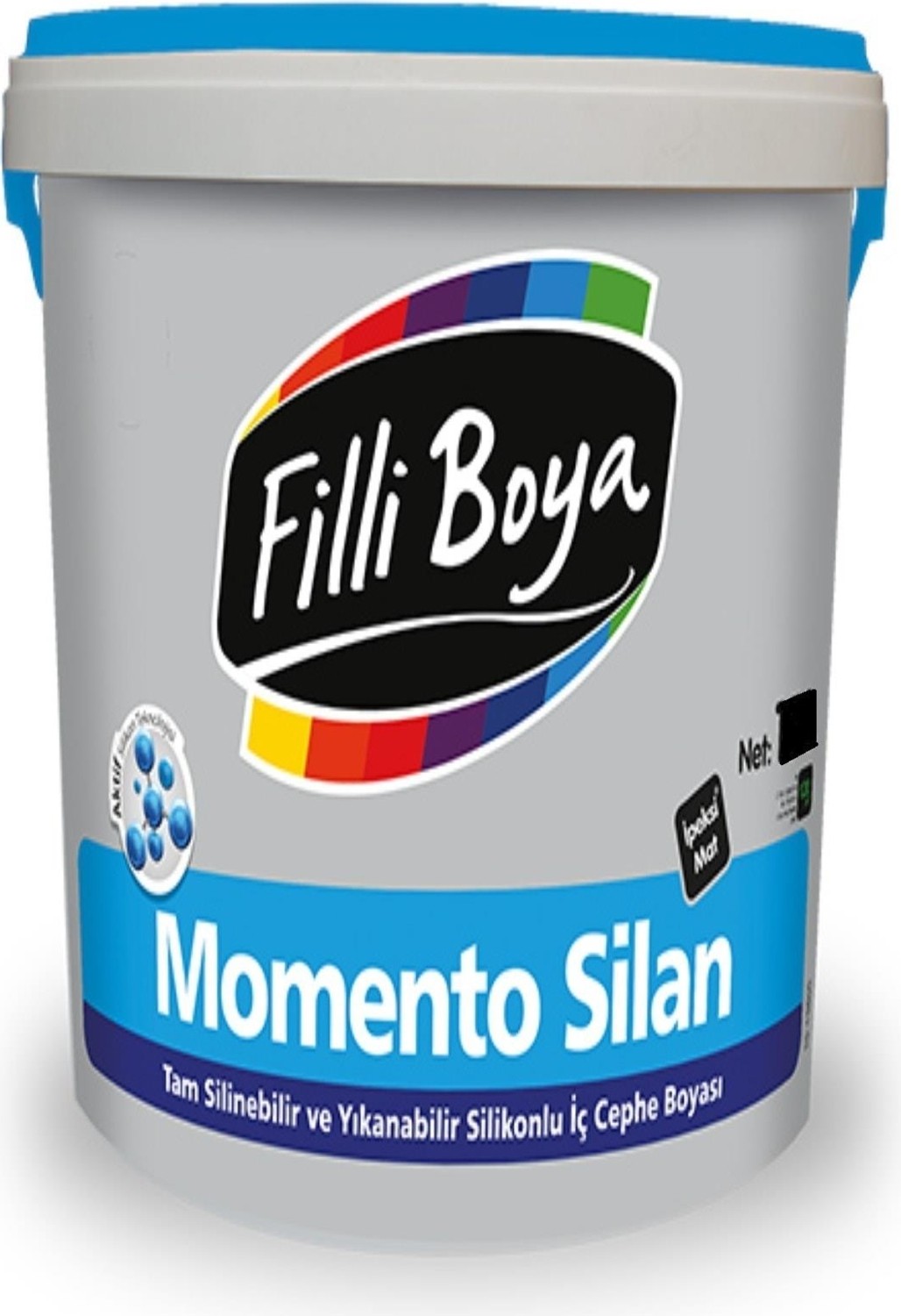 Momento Silan Silikonlu Iç Cephe Boyası 7,5 Lt Andezit 20