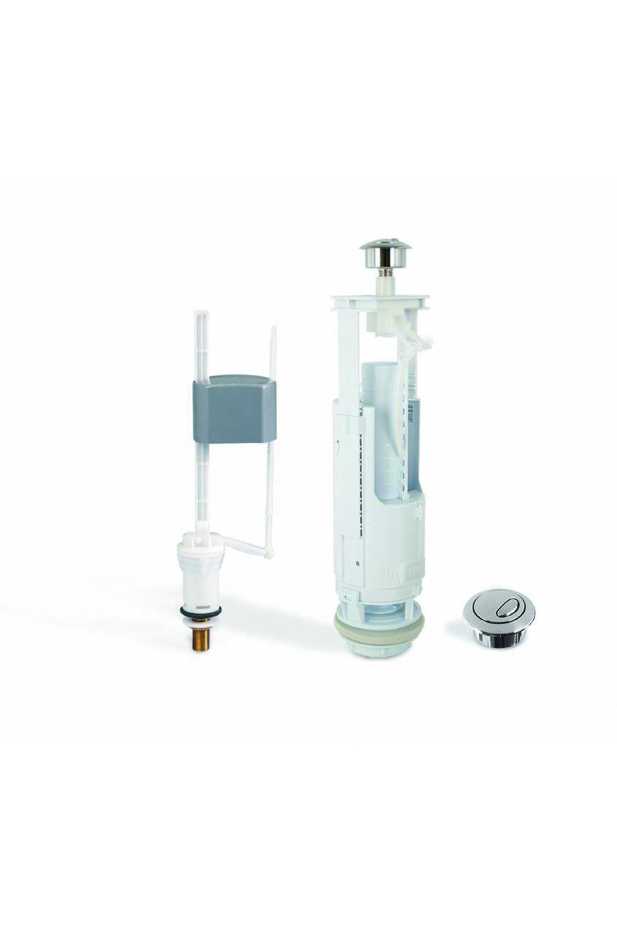 Lara Duroplast Yavaş Kapanan Klozet Kapaklı Beyaz Set