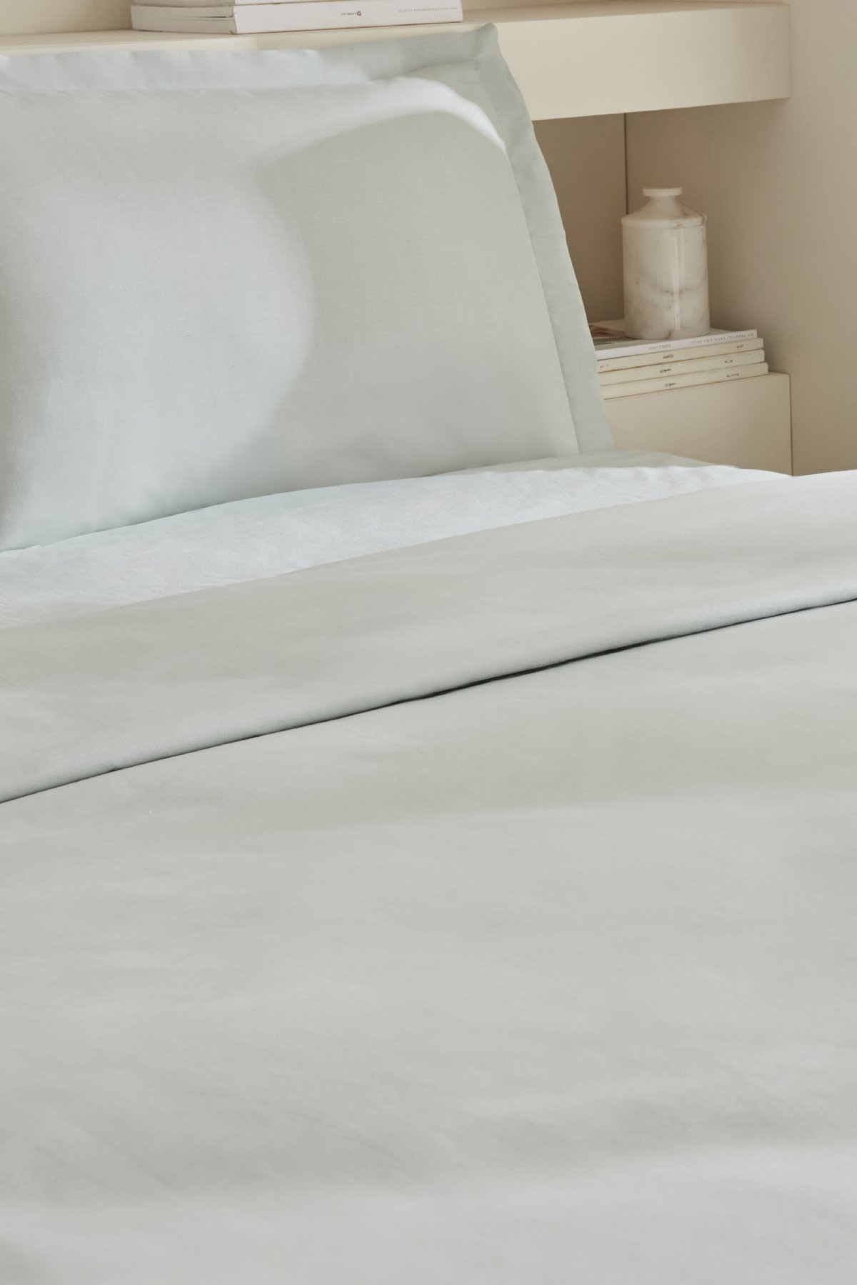 White Collection Lavin Çift Kişilik Nevresim Takımı Adaçayı