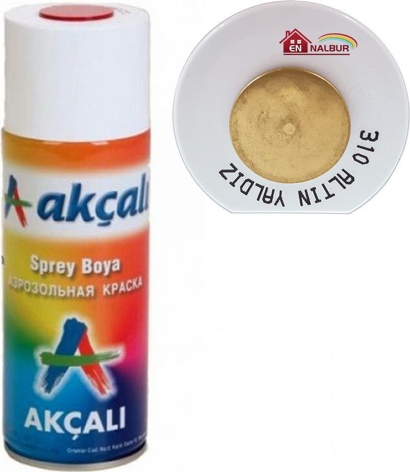 Senson  Sprey Boya 400 ml 310 Altın Yaldız