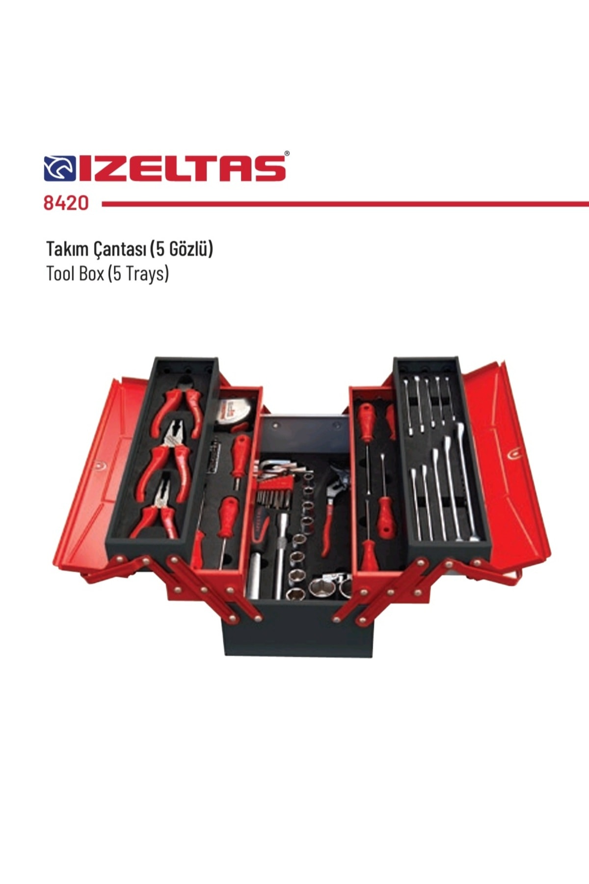 İZELTAŞ Takım Çantası ( Elektrikçi ) 45 Parça