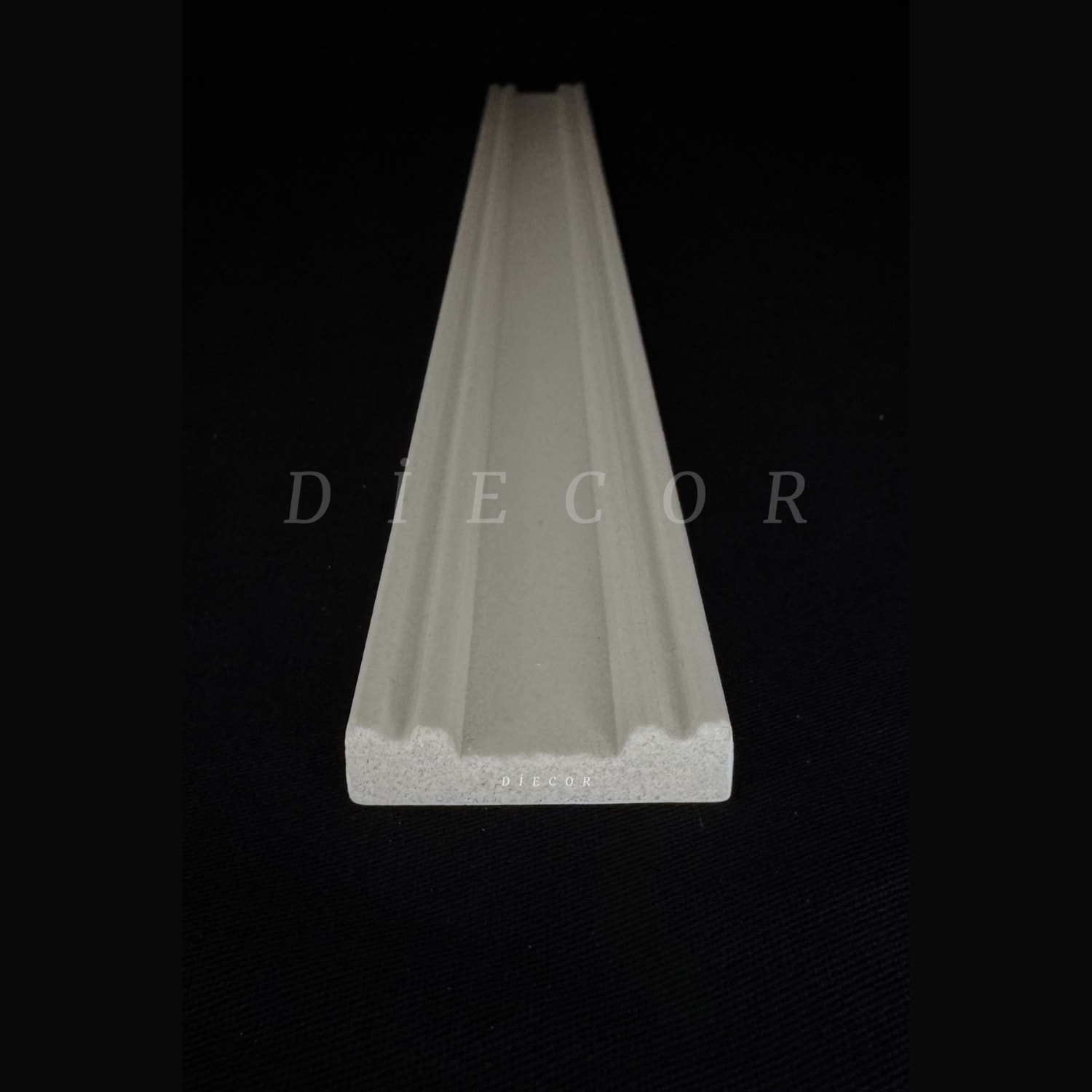 Dekoratif Boyanabilir 15 Adet 4 cm Polistren Duvar Çıtası