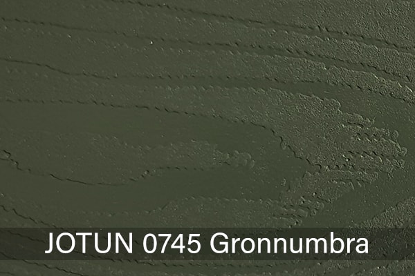 Gronnumbra 745 Demidekk Ultimate Fönster Ahşap Boyası 3 kg