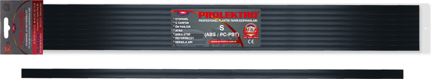 S Geniş (Abs) Plastik Elektrot - Kaynak Çubuğu - Kaynak Teli