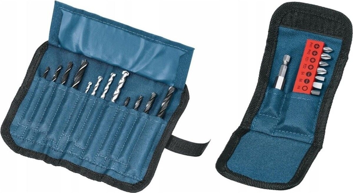 Professional GSB 185-Li 2.0 Ah Tek Akülü Kömürsüz Motor Darbeli Matkap + 23 Parça Aksesuar Set - 06019K3102