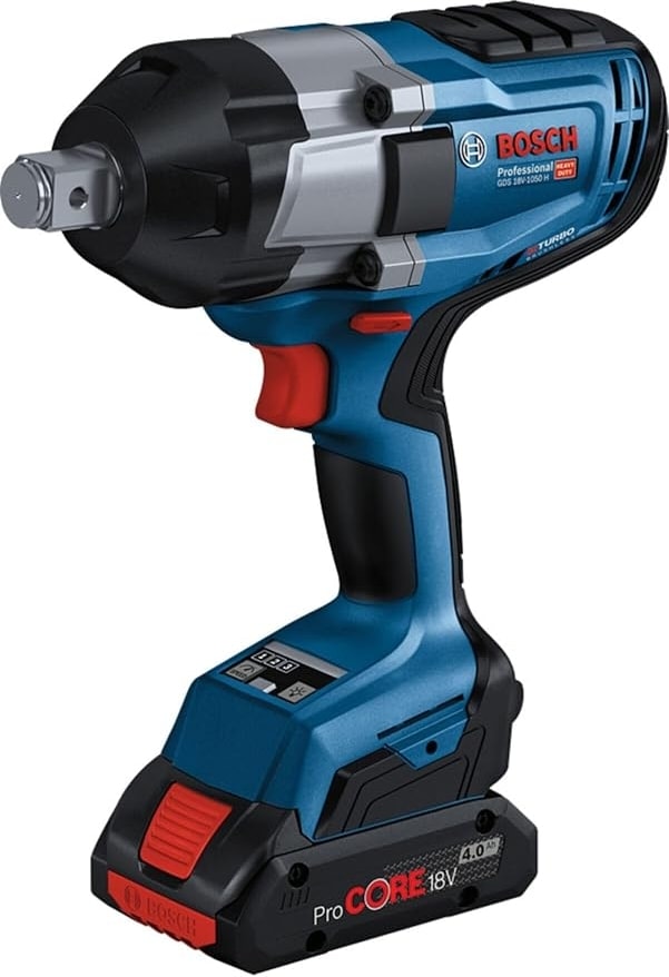 Professional Gds 18V-1050 H Akülü Darbeli Somun Sıkma (18 Volt, 2 x 5,0 Ah Akü, Şarj Cihazı, L-Boxx Çanta, 1.050 Nm Maks. Tork, 3/4" Kare Uç Girişi)