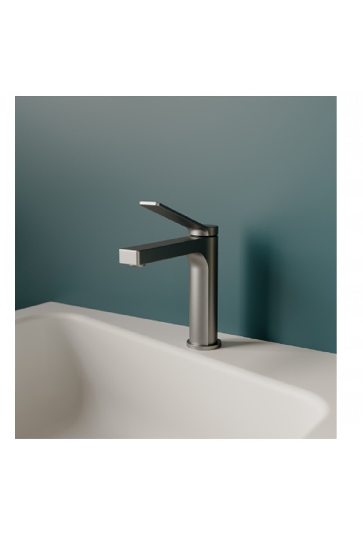 Ritmo Lavabo Ve Banyo Bataryası Seti Metalik Gri Rt1500gr+rt2500gr